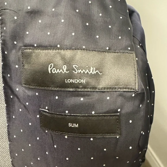 Paul smith men’s 100% wool blazer